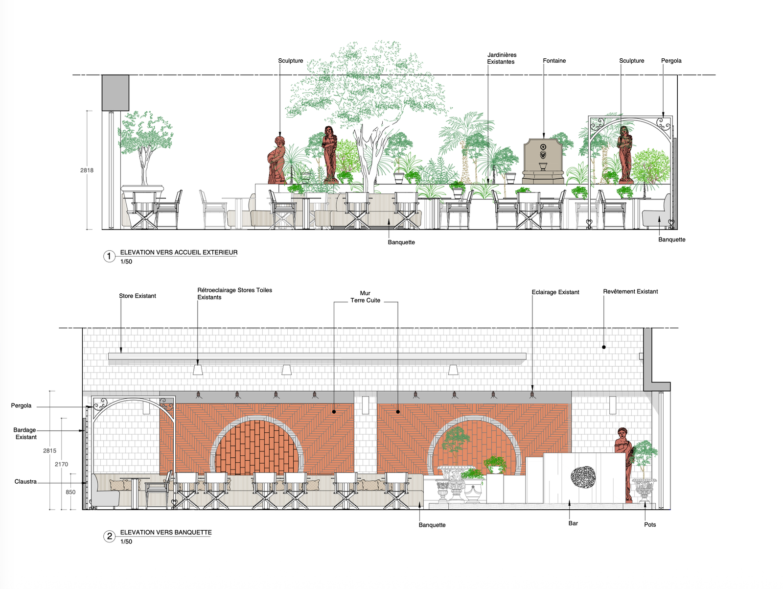 doce interiors restaurant Bruno Truffe