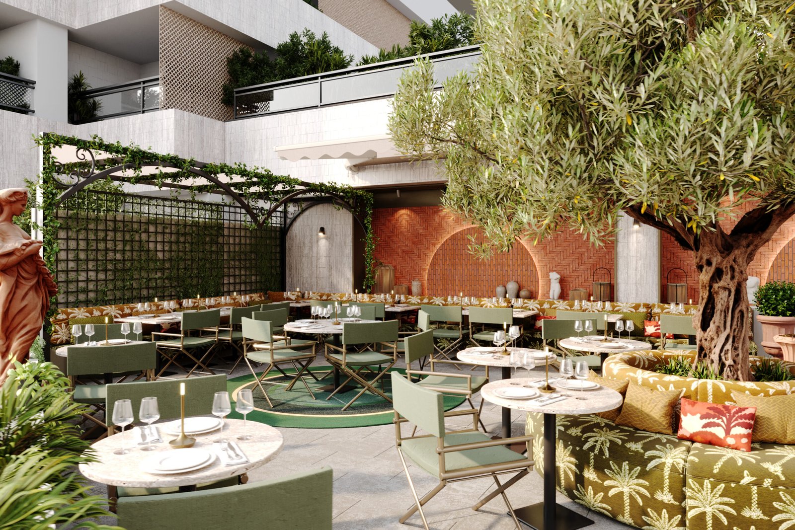 doce interiors restaurant Bruno Truffe